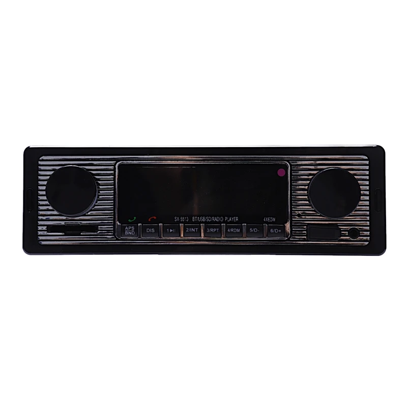 

Bluetooth Vintage Car Radio Mp3 Player Stereo Usb Aux Classic Car Stereo Audio Vehicle Integrated Car Radio Mp3 Player