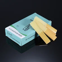 10 шт./кор. альт саксофон тростник Eb альт Саксофон альт саксофон бамбук сила тростника 3,0 высокое качество духовой инструмент Аксессуары