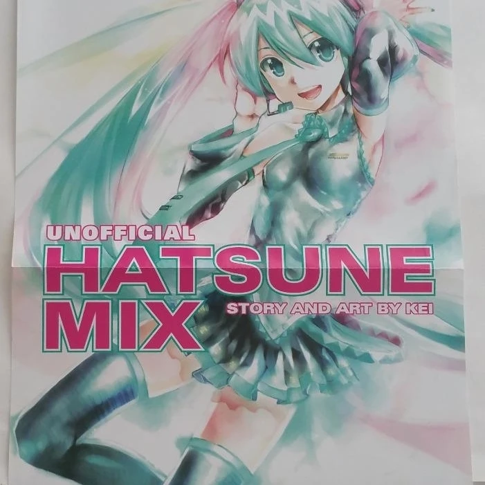 SDCC 2015 эксклюзивный неформальный HATSUNE MIX Story & Art от KEI постер 11x17|Таблички и знаки| |