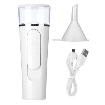 

2 Colors Nano Facial Mist SprayPortable Face Spray Bottle Facial Hair Steamer Moisturizing Atomization Sprayer Face Sprayer