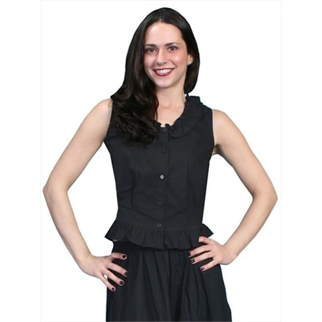 Скалли RW502-BLK-M Rangewear 100 процентов хлопка женский камзол-Черный Средний |