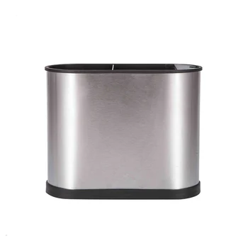

1pc Tableware Holder Quick Dry Stainless Steel Multipurpose Utensil Holder Flatware Holder Turner Organizer for Restaurant Home