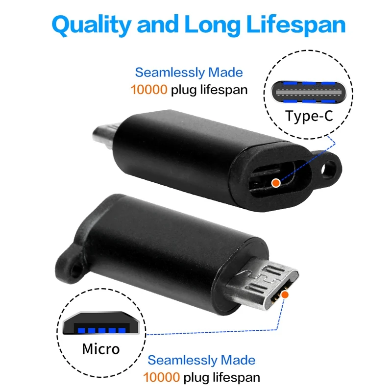 Адаптер Micro USB Type C к Male OTG A конвертер для телефонов Android планшетов геймпад|Адаптеры