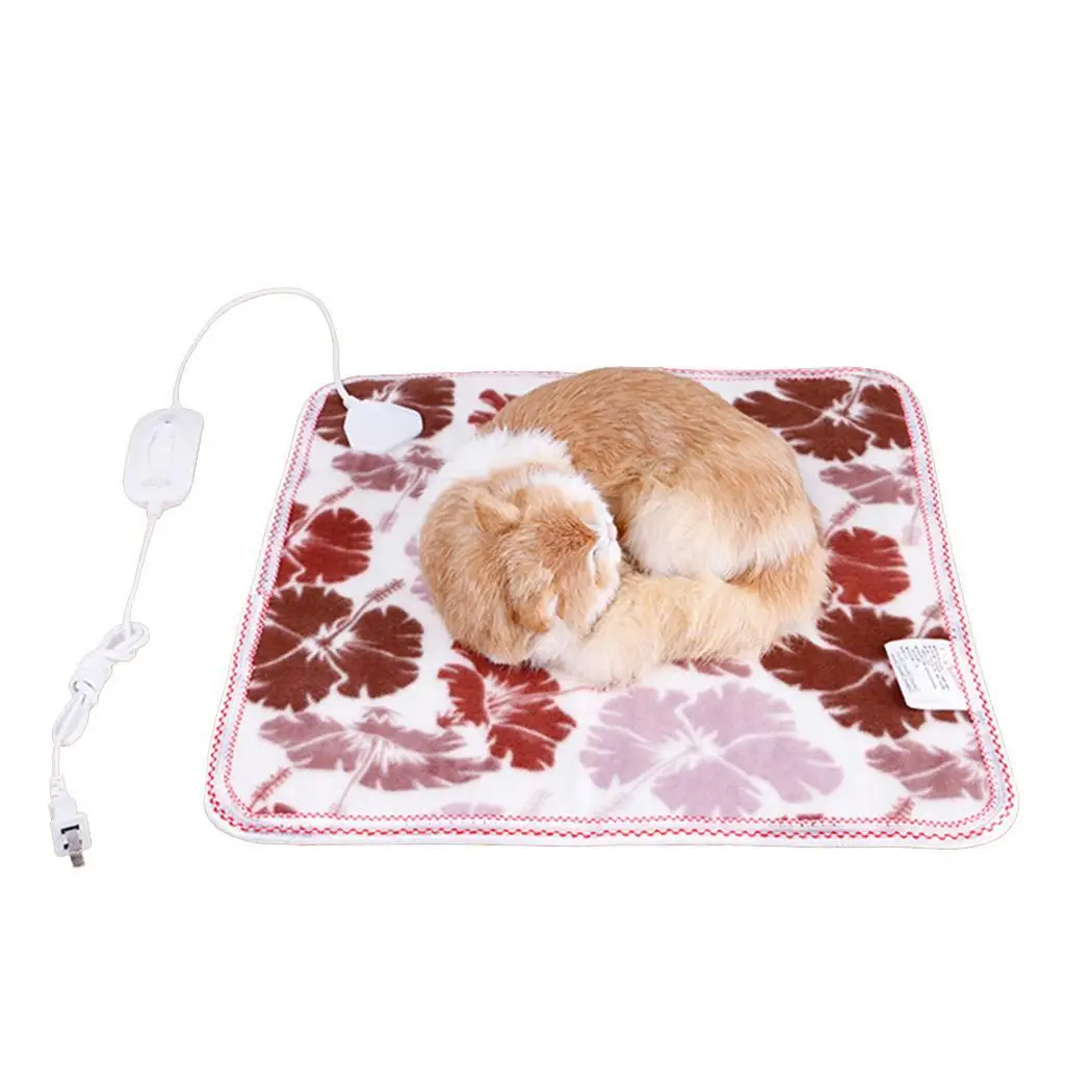 US Plug Warm Pet Electric Heating Your pet wont be afraid of chilly days. Blanket Cat Dog Heated Pad | Дом и сад