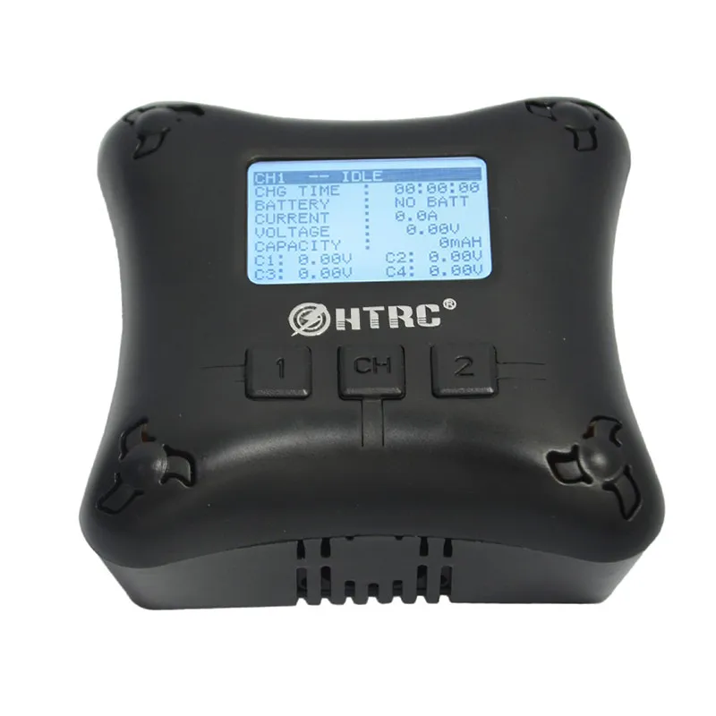 HTRC H4AC DUO 20Wx2 2A 2CH 2 S-4 S AC Lipo зарядное устройство для RC моделей Multirotor Дрон FPV Часть