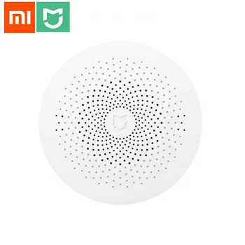 

Xiaomi Gateway 2 Original Mijia Smart Home Kits Gateway Hub Alarm System Control Radio Yi Camers Mi Door Sensor Bell Temperature