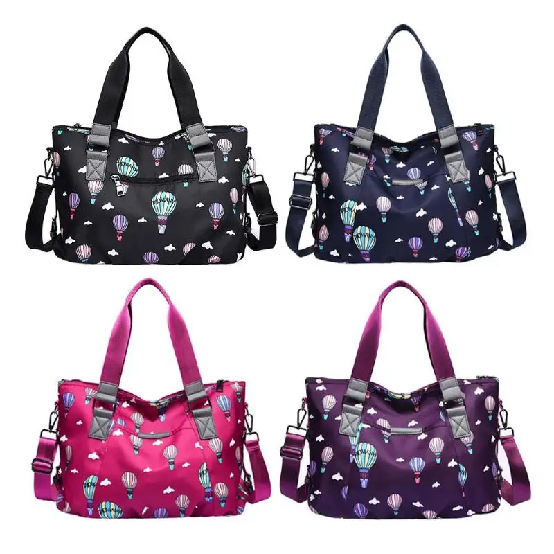 

Print Fashion women Nylon Diaper bag Cartoon Waterproof Maternity Zipper Diaper Shoulder Bag Mummy Totes Nappy Handbags