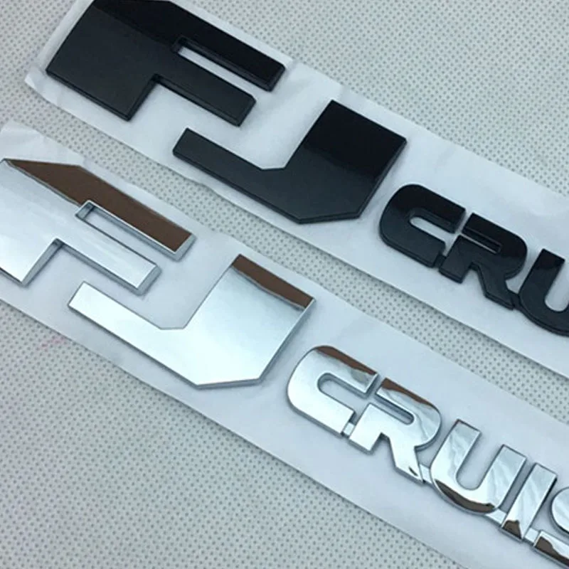 ABS хром для FJ cruiser Задняя Крышка багажника знак наклейка на автомобиль логотип