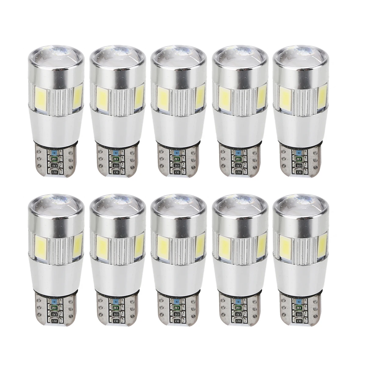

10x Car Auto LED T10 Canbus 194 W5W 10 SMD 5630 LED Light Bulb No Error LED Light Parking Car Side Light Car Styling