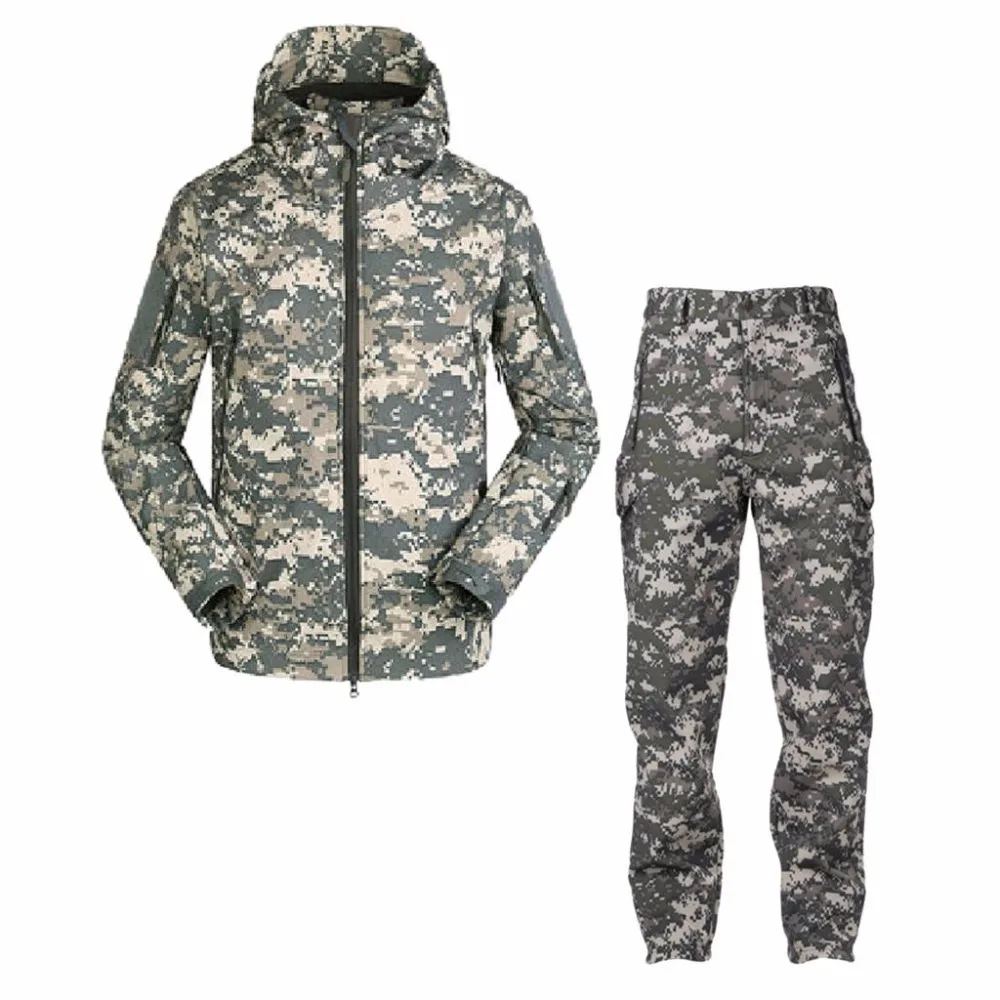 Уличные Тактические Водонепроницаемые куртки V 5 0 softshell Мужская охотничья одежда
