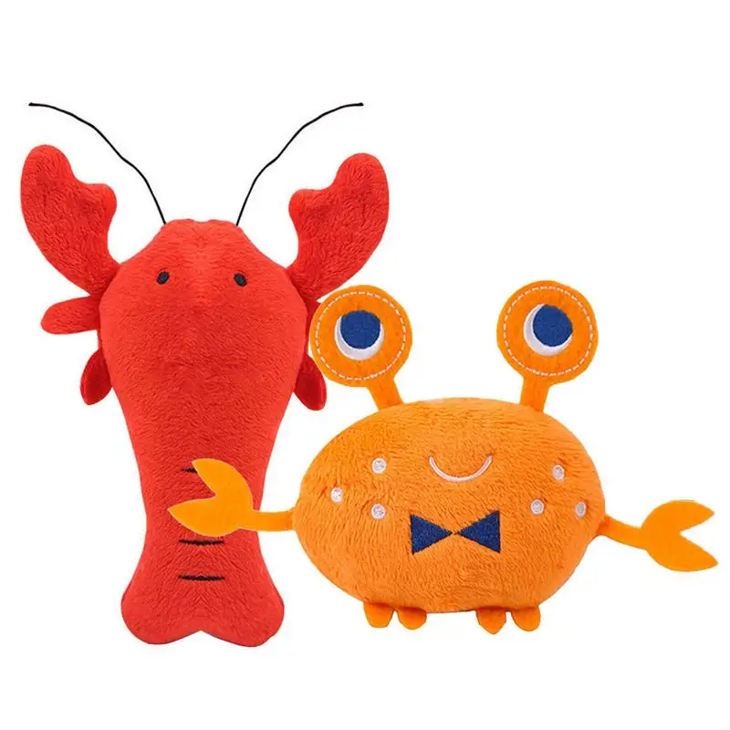 

Dog Toy Plush Vocal Toy Crayfish Crab Cat Toy Pet Toy Containing Bb Pet Supplies Pressure Training Interaction