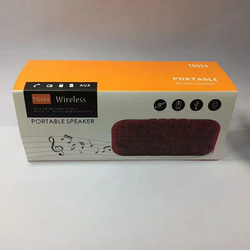 Makescc TG024 Портативный беспроводной Bluetooth динамик сабвуфер мини звуковая коробка с
