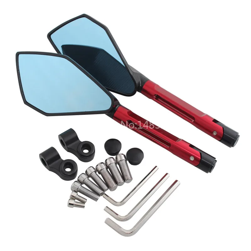 Motorcycle Rearview mirrors 10 MM/8 MM Anti G l a r e Fit For Honda