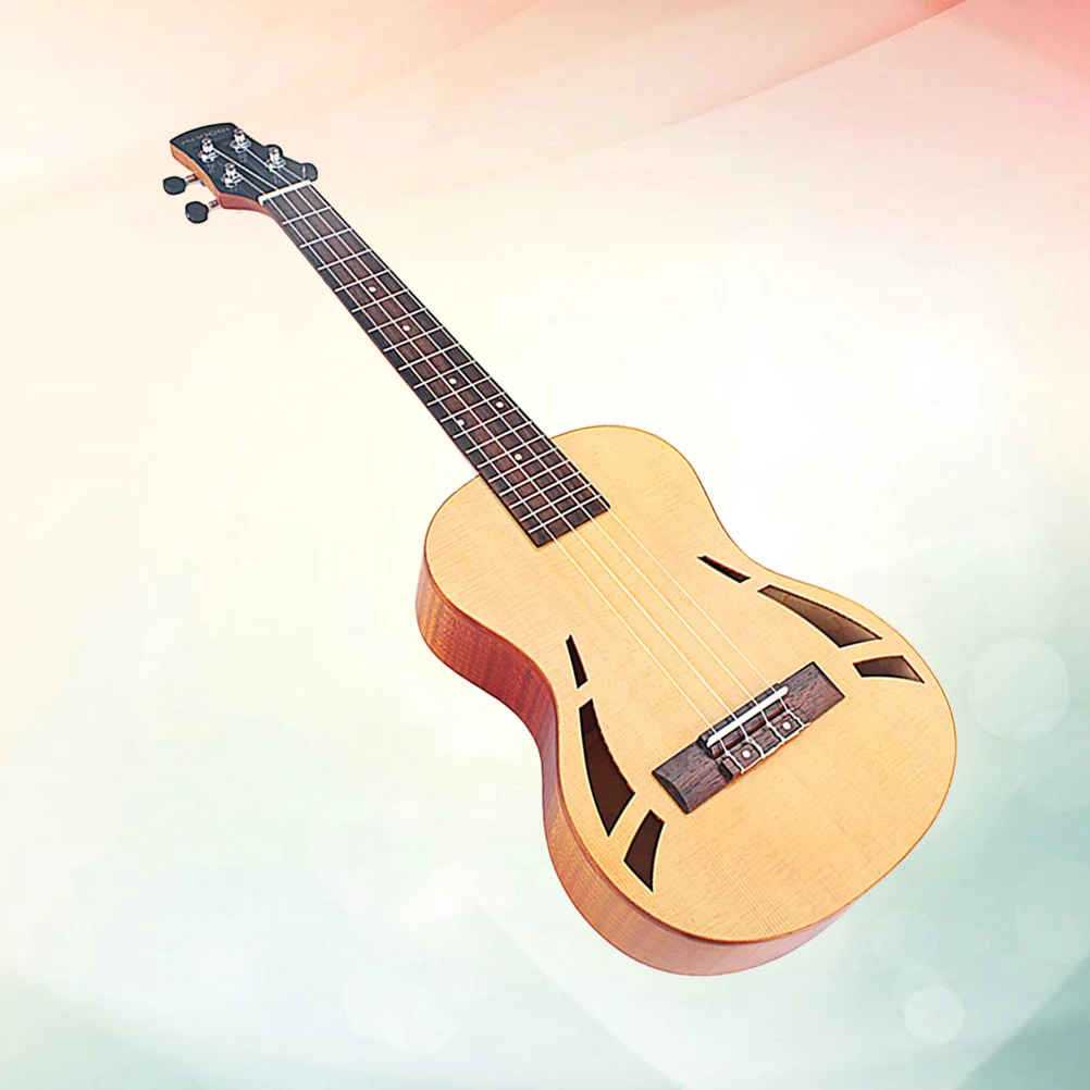 

1Pc 4 Strings Compact 26 Inch Guitar Hawaiian Fretboard Rosewood Maple Bridge Ukelele Tenor Stringed Mini Guitar Instrument