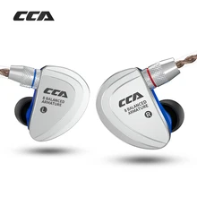 CCA C16 8BA Stick Einheiten HIFI Überwachung Kopfhörer Headset Mit Abnehmbare Detach 2 PIN Kabel In Ohr Kopfhörer 8 Ausgewogene anker