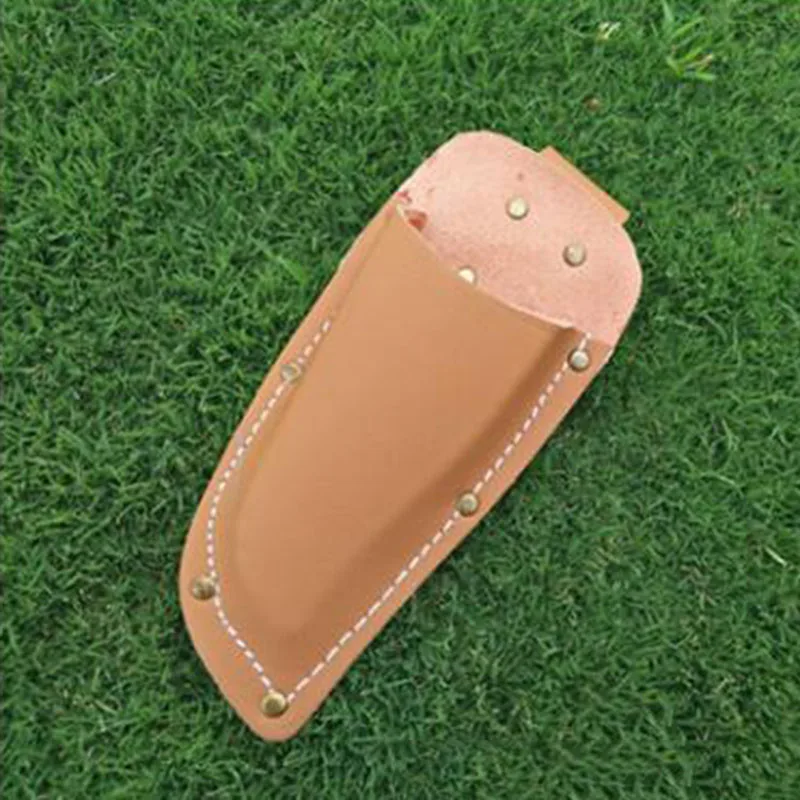 

1pcs Leather Branch Scissor Shears Bag Hardware Garden Tool Storage Pouch Holder