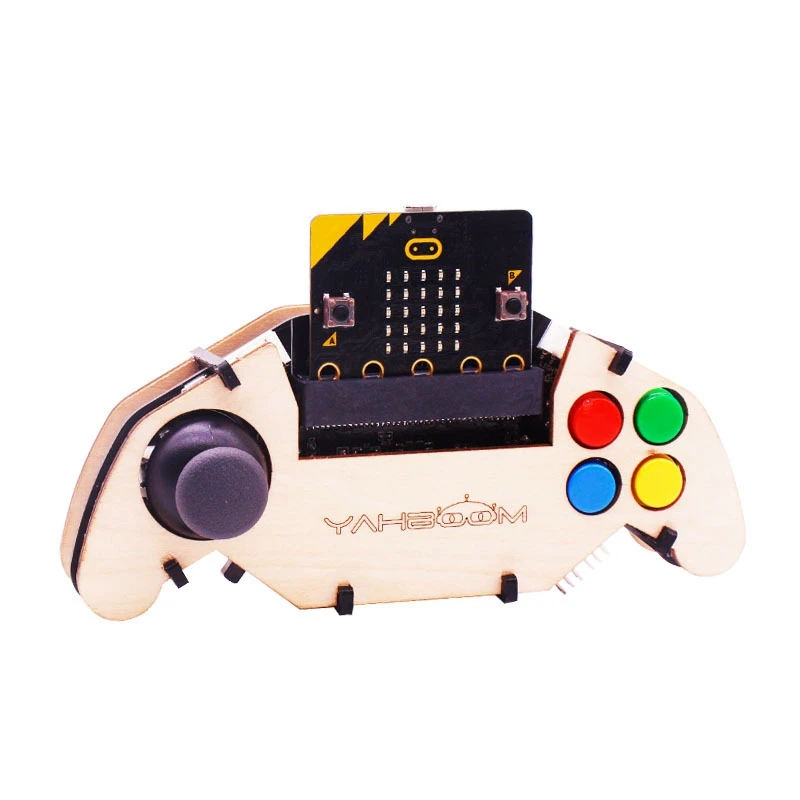  Anwendbar Zu Micro-Bit Bbc Gamepad Expansion Board Griff Microbit Roboter Auto Joystick Stem Spielz