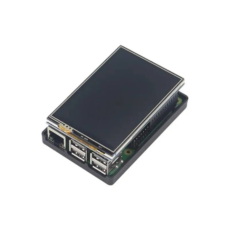 Новый 3 5 дюймовый HDMI Мини сенсорный экран 480x320 ЖК дисплей + ABS корпус коробка для