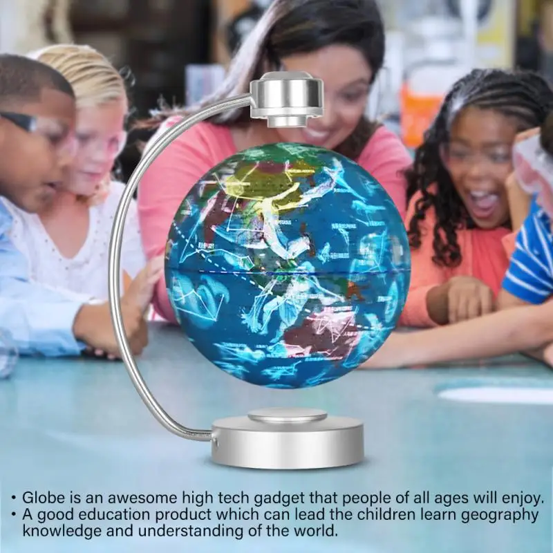 

8inch Magnetic Levitation Floating Globe Rotating Antigravity Earth Globe for Desk Decoration Education Student Children Gift