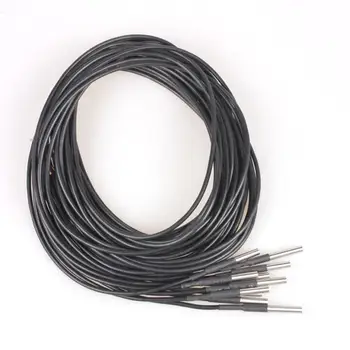 

10pcs Durable 3M Waterproof Digital Temperature Temp Sensor Probe DS18b20
