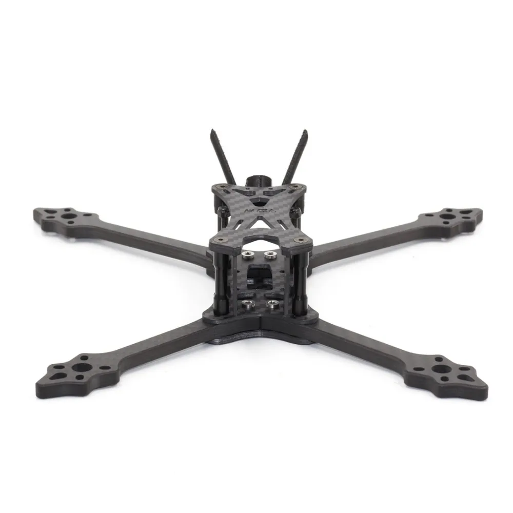 HGLRC Wind5 5 дюймовая гибридная фотоколесная база 233 мм/рукоятка 6 мм для FPV
