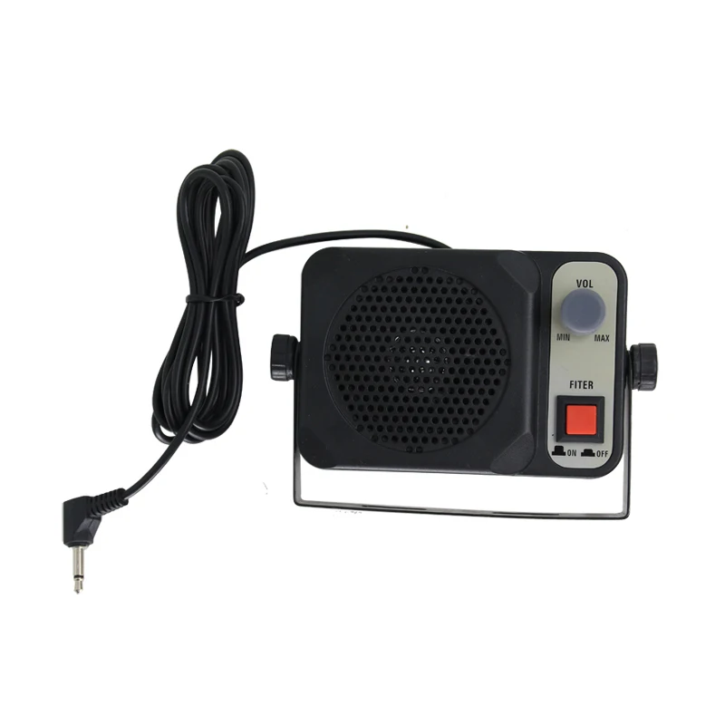 High-power Speaker Amplifier Auto Car Heavy Duty TS-650 Mini External Speaker Radio 3.5MM For YAESU ICOM KENWOOD CB