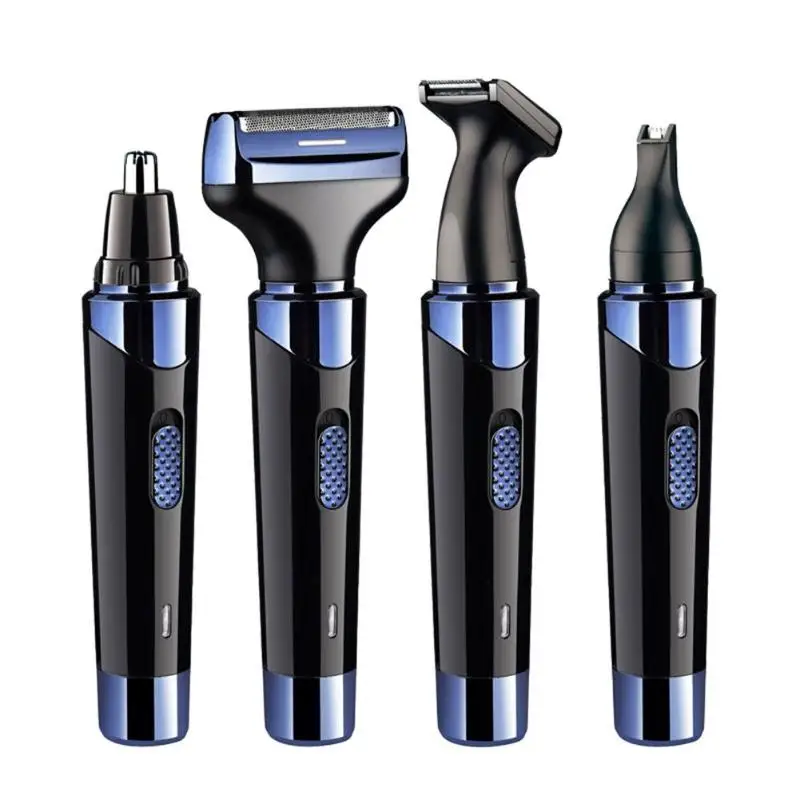 

4 in 1 Men Electric Ear Nose Removal Trimmer Razor USB Charging Face Care Eyebrow Shaving Clipper Hair Trimer For Men