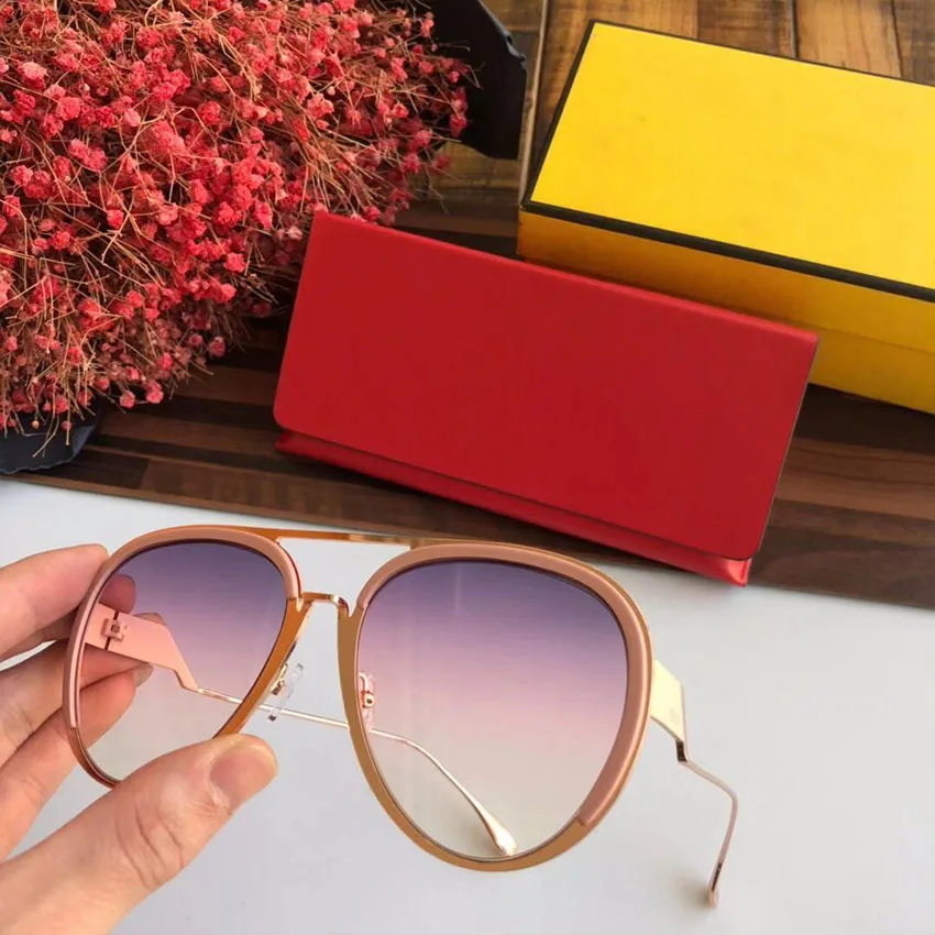 Frauen Sonnenbrille Gold Grey dark black Luxus Sol black Platinum Gray Oculos Marke 2019 Driving Pilot Gold De gray Outdoor Silver Verfärbung light pink beige Spiegel Vintage Designer Ea4Sqaw5