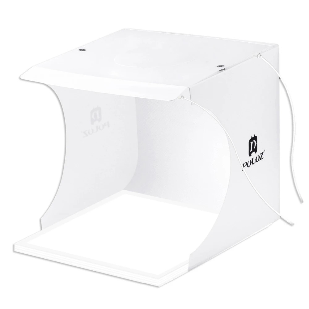 

PULUZ Mini 22.5 LED Photography Shadowless Bottom Light Lamp Panel Pad +2LED Panels 20CM lightbox Photo Studio Shooting Tent B