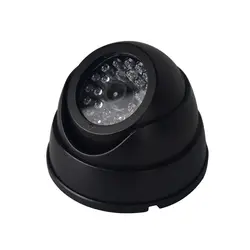 Открытый CCTV поддельные Моделирование пустышки Камера Главная видеонаблюдения мини-камера купола мигает светодиодный свет поддельные