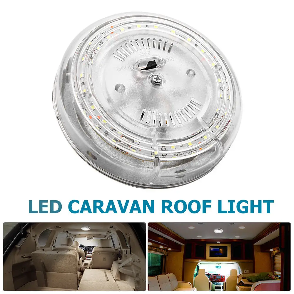 12VSuper яркий белый светильник светодиодный светильник на крышу для автомобиля