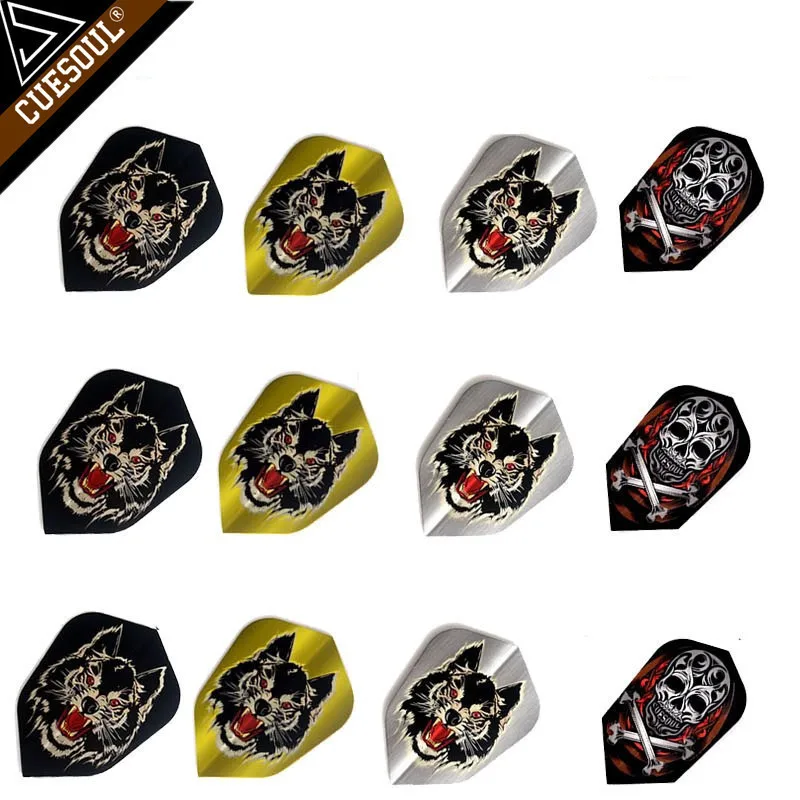 

3PCS Nice Darts Flights Wing Mixed Style for Professional Darts Wing Tail Cool Indoor Dartboard Games