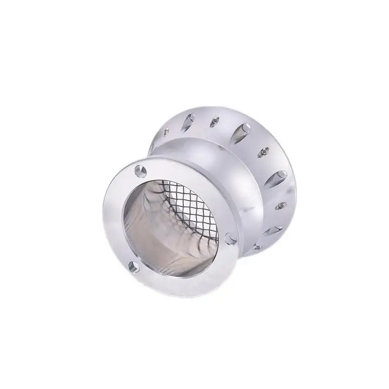 Black/Silver Motorcycle Air Cleaner Intake Filter Velocity Stack CNC Aluminum For Harley Sportster 883 1200 XL 48 2004-U