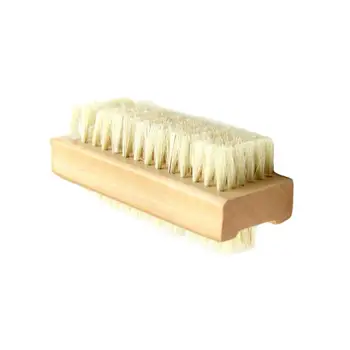 

Superior Quality Wooden Pig Bristle Beechwood Cleaning Brush for Jade Preservation Walnut Hand Nail Manicure Pedicure Calluses R