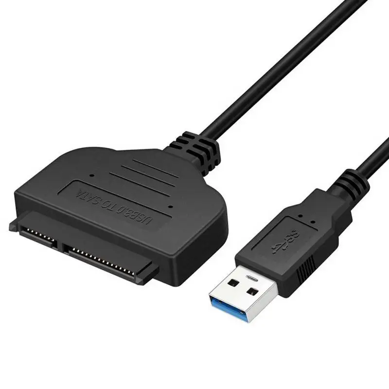 USB 3,0-SATA кабель-конвертер скорость до 6 Гбит/с подключается 2,5 дюймовый SATA жесткий диск 2,5 дюймов SSD HDD внешний жесткий диск
