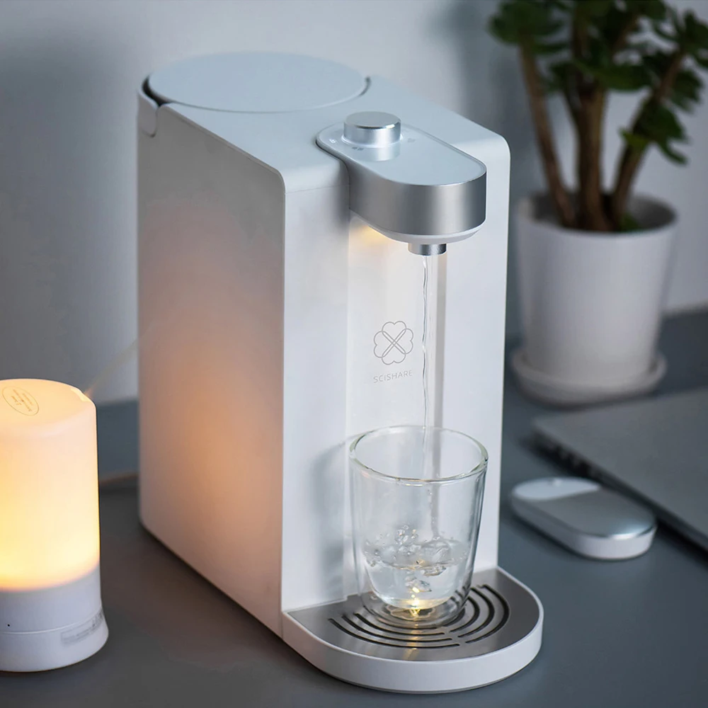 Xiaomi SCISHARE Smart Instant Heating Water Dispenser Heating Water 3 Seconds Instant 1800ml Water Dispenser with LED Light Xiaomi SCISHARE Smart Instant Heating Water Dispenser Heating Water 3 Seconds Instant 1800ml Water Dispenser with LED Light