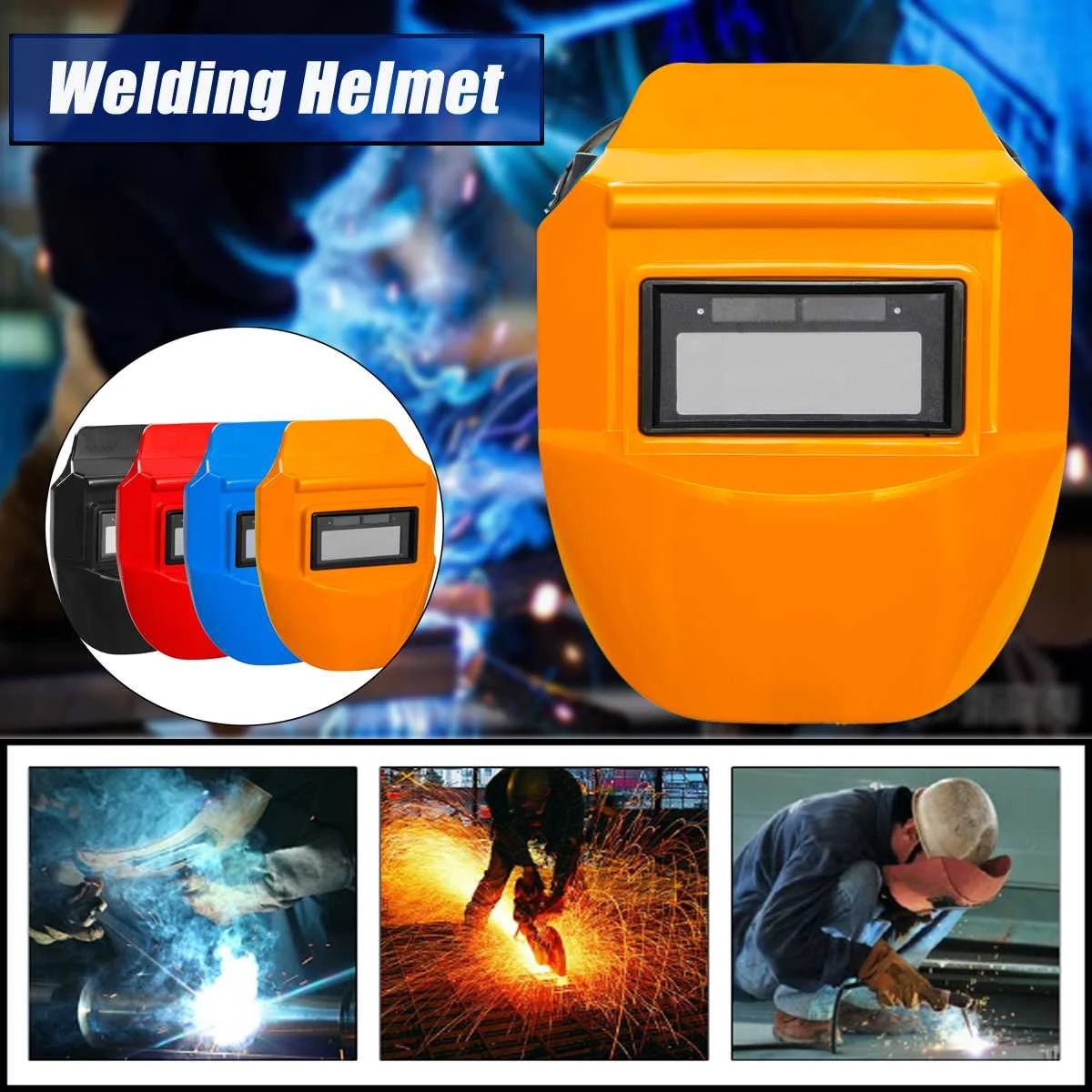 

SAFURANCE 4 Types Solar Auto Darkening Eyes Protector Welding Helmet Solar Auto Darkening Welding Helmet Welding Protective Gear