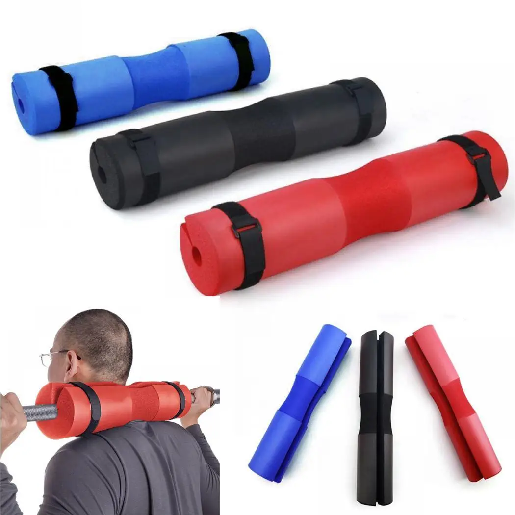 

Foam Barbell Squat Pad Cushion for Hip Thrusts 450mm Squats Long-term use is not easy to deform. Weight Lifting