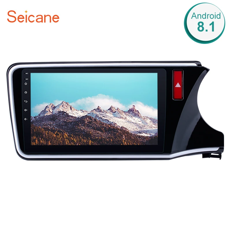Top Seicane One DIN Android 8.1/8.1 Car Radio Bluetooth Wifi Quad-core/8-Core Multimedia Player For 2014 2015-2017 HONDA CITY(RHD) 0 Top Seicane One DIN Android 8.1/8.1 Car Radio Bluetooth Wifi Quad-core/8-Core Multimedia Player For 2014 2015-2017 HONDA CITY(RHD) 0