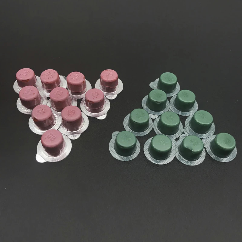 10pcs Teeth Whitening Polisher Mint and Cotton Candy Flavor Polishing