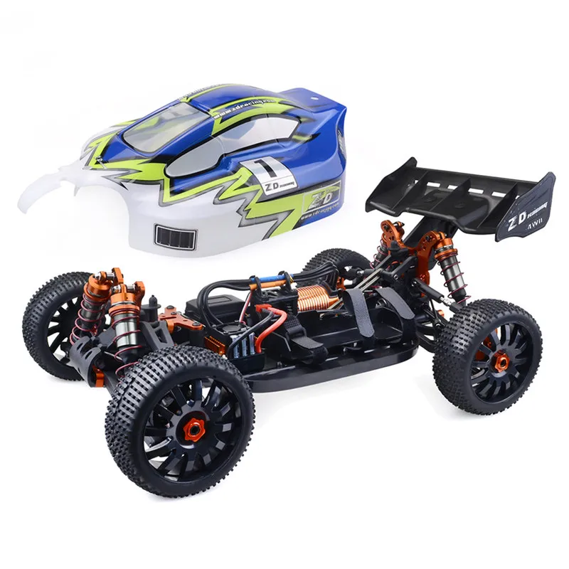 Высококачественный ZD Racing 9020 V3 1/8 4WD 70 км/ч высокоскоростной багги с дистанционным