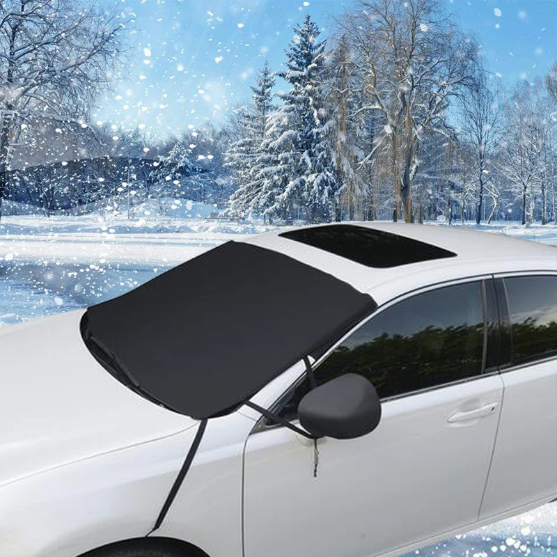 75"X38" Car Windshield Snow Cover Waterproof Ice Sun Snow Frost Window