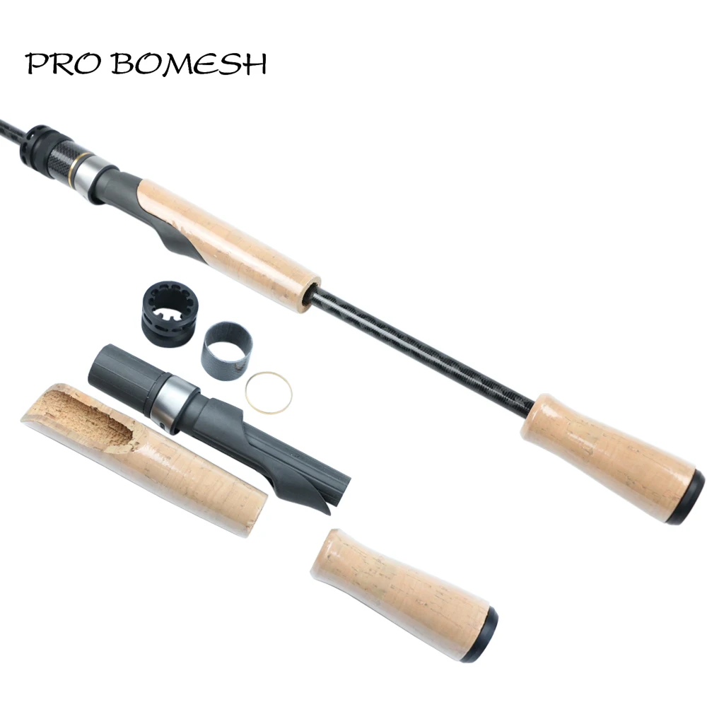 

Pro Bomesh 1Set Fuji VSS Reel Seat + 3A Grade Cork EVA Casting Handle Kit DIY Fishing Rod Accessory