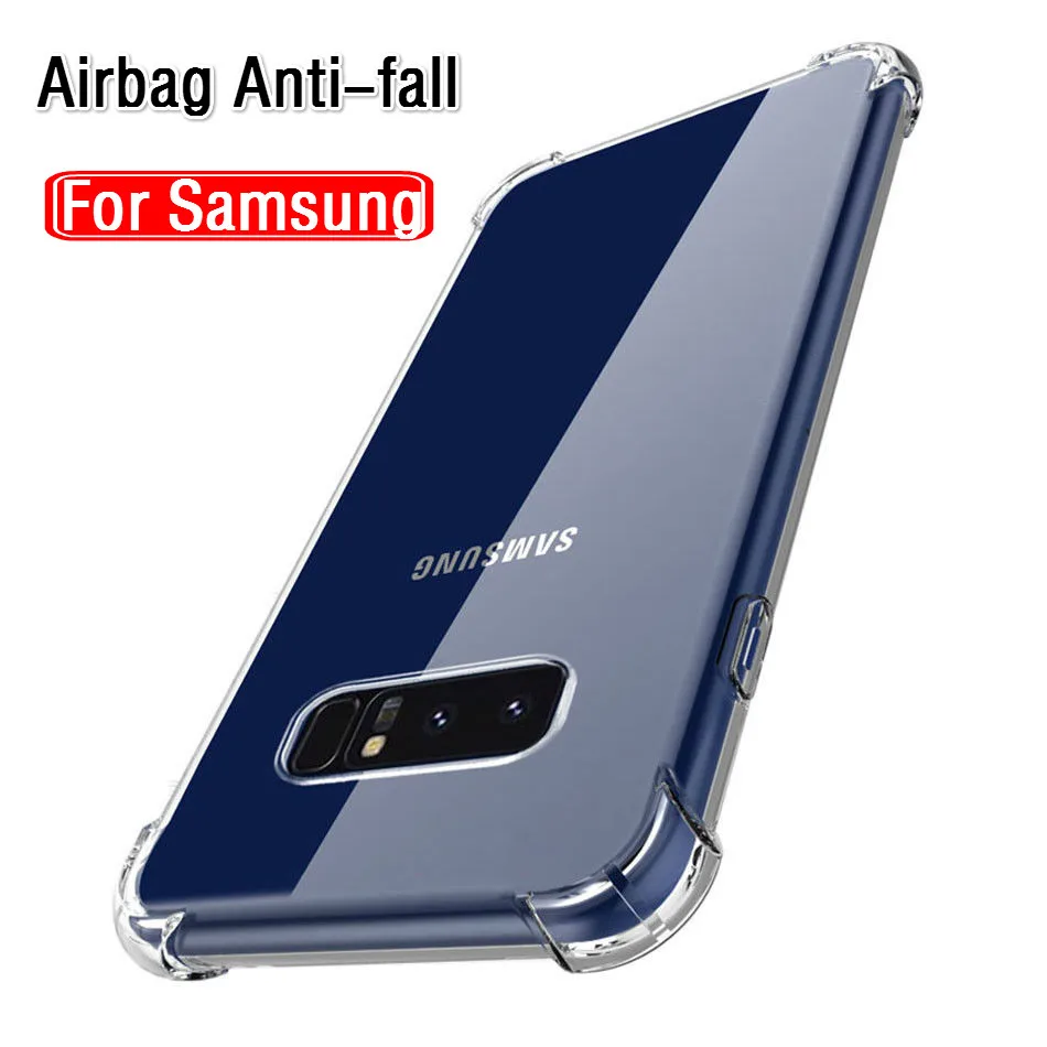 

Transparent TPU Cover Case For Samsung Galaxy M10 M20 A50 A30 A8 A6 J4 J6 Plus J8 A7 A9 2018 J2 Core S10 Lite S10 Plus A6S A8S