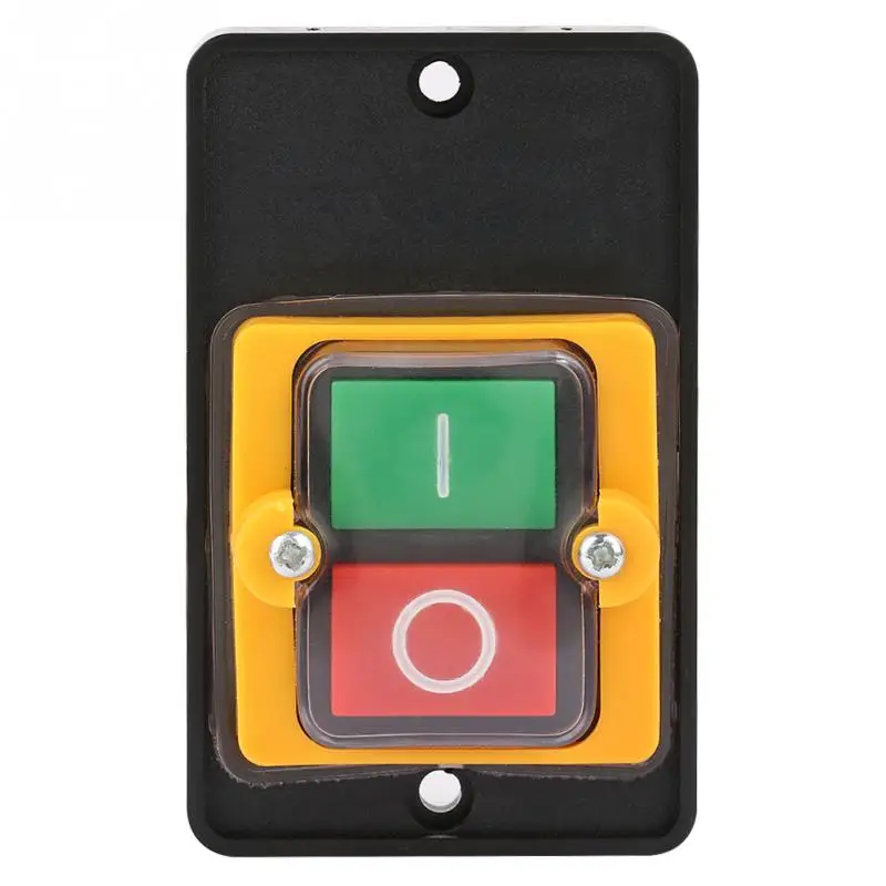 

AC220V 380V 10A Waterproof Dustproof ON/OFF Pushbutton Switch Push Button Tool