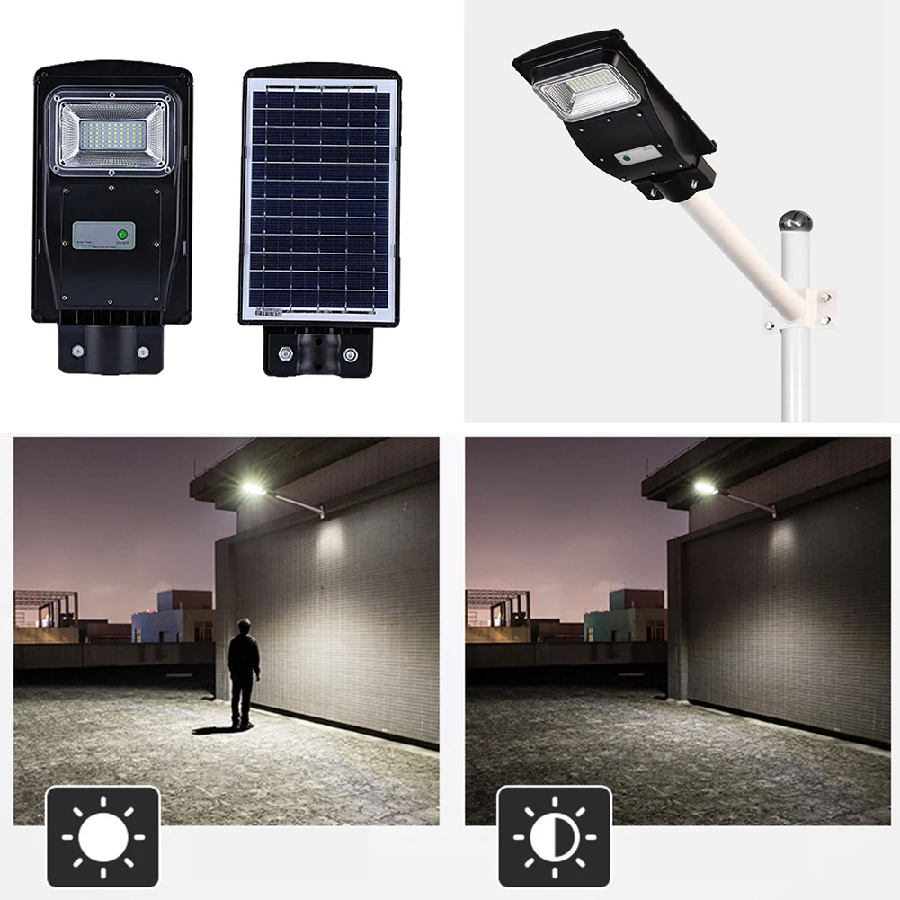 

PIRMotion Sensor ABS Plastic Led Radar Induction Landscape Street Light Super Bright 20W Solar Outdoor Wall Lamp Rustproof