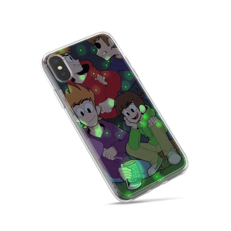 

Fundas Eddsworld Funny Art Clear Soft Silicone Phone Cases for iPhone XS Max XR X 7 8 6 6S Plus 5S 5 SE 5C 4S 4 iPod Touch 6 5.