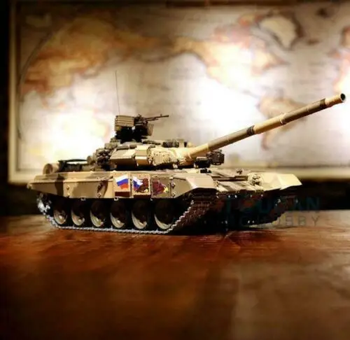 Henglong 1/16 TK 6 0 S инфракрасный боевой Модернизированный российский T90 RTR RC Танк 3938