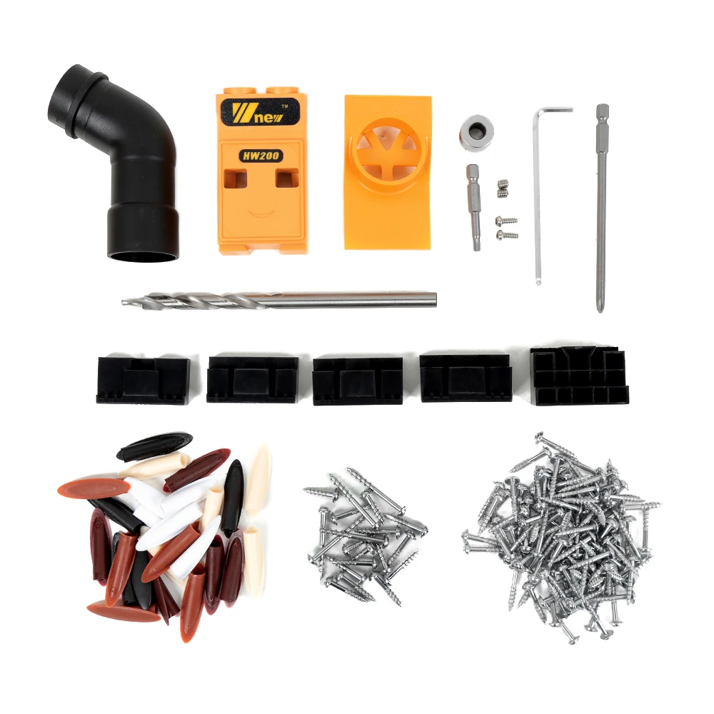 

NE HW200 Woodwork Guide Locator Oblique Hole Drilling Tool Kit