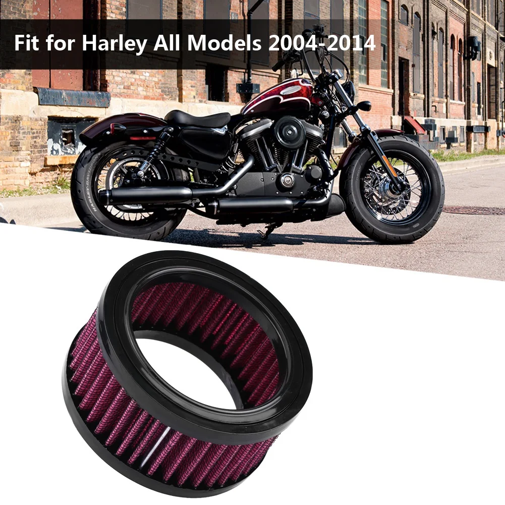 

Air Filter Element Motorcycle ABS Air Cleaner Element Air Filter Replacement Universal for Harley All Models 2004-2014 NEW